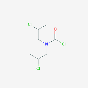 molecular formula C7H12Cl3NO B15447973 Bis(2-chloropropyl)carbamyl chloride CAS No. 62899-71-2