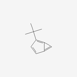 molecular formula C10H12 B15447993 2-tert-Butylbicyclo[3.1.0]hexa-1,3,5-triene CAS No. 62667-51-0