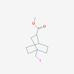 Methyl 4-(iodomethyl)bicyclo[2.2.2]octane-2-carboxylate