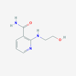 3-Pyridinecarboxamide, 2-[(2-hydroxyethyl)amino]-