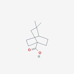 molecular formula C11H18O2 B15448097 3,3-Dimethylbicyclo[2.2.2]octane-1-carboxylic acid CAS No. 62579-38-8