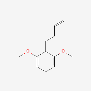 molecular formula C12H18O2 B15448103 6-But-3-enyl-1,5-dimethoxycyclohexa-1,4-diene CAS No. 63588-96-5