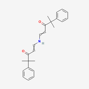 1,1'-Azanediylbis(4-methyl-4-phenylpent-1-en-3-one)