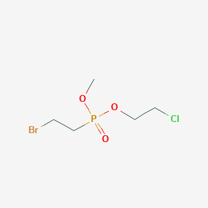 2-Chloroethyl methyl (2-bromoethyl)phosphonate