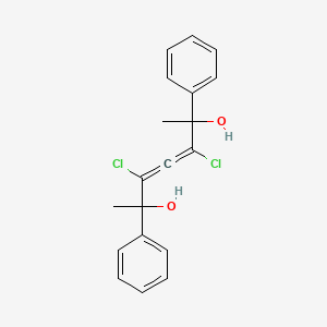 3,5-Dichloro-2,6-diphenylhepta-3,4-diene-2,6-diol