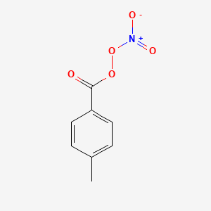 molecular formula C8H7NO5 B15448173 (4-Methylphenyl)(nitroperoxy)methanone CAS No. 62821-00-5