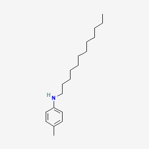 molecular formula C19H33N B15448192 N-Dodecyl-4-methylaniline CAS No. 62641-34-3