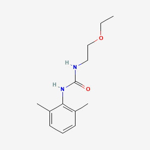 Urea, N-(2,6-dimethylphenyl)-N'-(2-ethoxyethyl)-