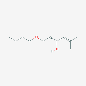 1-Butoxy-5-methylhexa-2,4-dien-3-OL