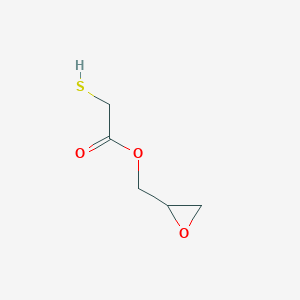 molecular formula C5H8O3S B15448229 (Oxiran-2-yl)methyl sulfanylacetate CAS No. 62503-35-9