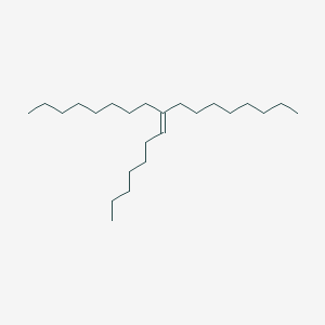 molecular formula C24H48 B15448255 9-Heptylideneheptadecane CAS No. 62444-56-8