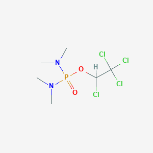 1,2,2,2-Tetrachloroethyl N,N,N',N'-tetramethylphosphorodiamidate