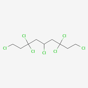 1,3,3,5,7,7,9-Heptachlorononane