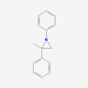 molecular formula C15H15N B15448513 Aziridine, 2-methyl-1,2-diphenyl- CAS No. 62441-27-4