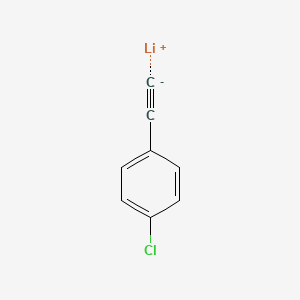 Lithium, [(4-chlorophenyl)ethynyl]-