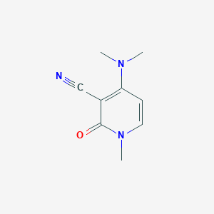 4-(Dimethylamino)-1-methyl-2-oxo-1,2-dihydropyridine-3-carbonitrile