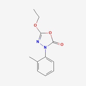 5-Ethoxy-3-(2-methylphenyl)-1,3,4-oxadiazol-2(3H)-one