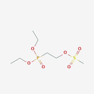 2-(Diethoxyphosphoryl)ethyl methanesulfonate