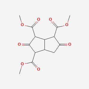 Trimethyl 2,5-dioxooctahydropentalene-1,3,4-tricarboxylate