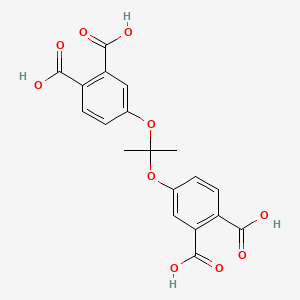 4,4'-[Propane-2,2-diylbis(oxy)]di(benzene-1,2-dicarboxylic acid)