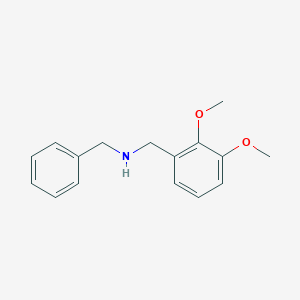 molecular formula C16H19NO2 B154487 苄基-(2,3-二甲氧基-苄基)-胺 CAS No. 128349-14-4