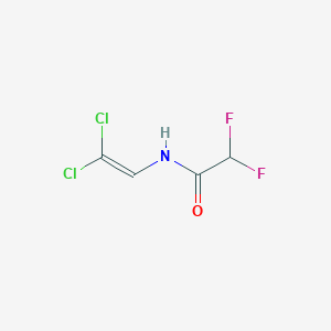 N-(2,2-Dichloroethenyl)-2,2-difluoroacetamide