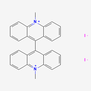 10,10'-Dimethyl-9,9'-biacridin-10-ium diiodide