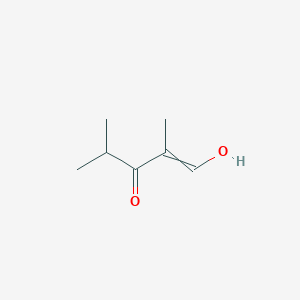 1-Hydroxy-2,4-dimethylpent-1-en-3-one