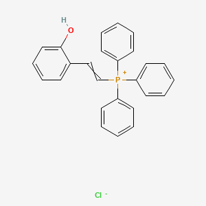 [2-(2-Hydroxyphenyl)ethenyl](triphenyl)phosphanium chloride