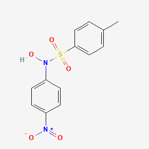 Benzenesulfonamide, N-hydroxy-4-methyl-N-(4-nitrophenyl)-