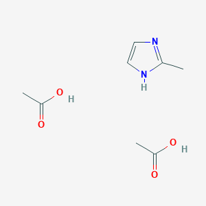 acetic acid;2-methyl-1H-imidazole