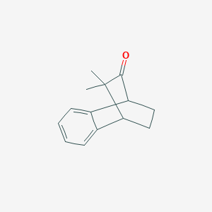 molecular formula C14H16O B15449087 3,3-Dimethyl-3,4-dihydro-1,4-ethanonaphthalen-2(1H)-one CAS No. 62893-89-4