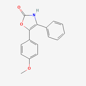 5-(4-Methoxyphenyl)-4-phenyl-1,3-oxazol-2(3H)-one