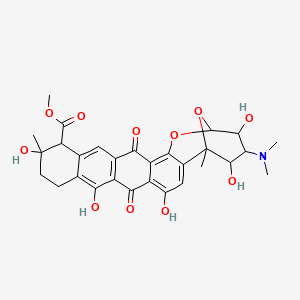 molecular formula C29H31NO11 B15449112 7-Deoxynogalarol CAS No. 62422-00-8