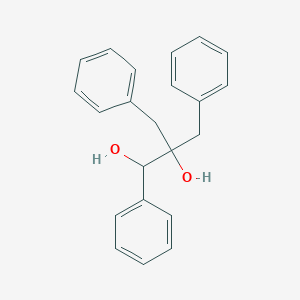 molecular formula C22H22O2 B15449115 2-Benzyl-1,3-diphenylpropane-1,2-diol CAS No. 62640-69-1