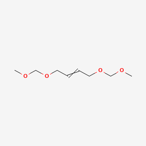 molecular formula C8H16O4 B15449181 2,4,9,11-Tetraoxadodec-6-ene CAS No. 62585-60-8