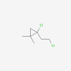 1-Chloro-1-(2-chloroethyl)-2,2-dimethylcyclopropane