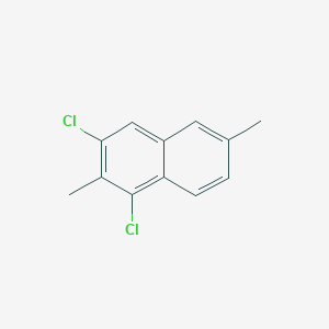 molecular formula C12H10Cl2 B15449203 1,3-Dichloro-2,6-dimethylnaphthalene CAS No. 62955-92-4