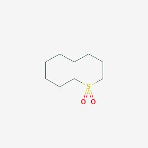 molecular formula C9H18O2S B15449247 1lambda~6~-Thiecane-1,1-dione CAS No. 62738-03-8