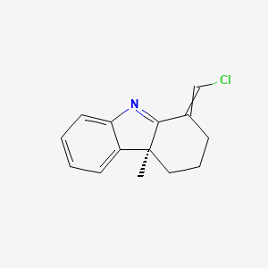 (4AS)-1-(Chloromethylidene)-4A-methyl-2,3,4,4A-tetrahydro-1H-carbazole