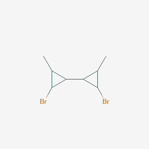 molecular formula C8H12Br2 B15449280 2,2'-Dibromo-3,3'-dimethyl-1,1'-bi(cyclopropane) CAS No. 62667-97-4