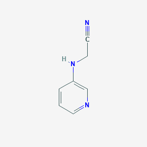 molecular formula C7H7N3 B15449338 2-(Pyridin-3-ylamino)acetonitrile CAS No. 62491-93-4