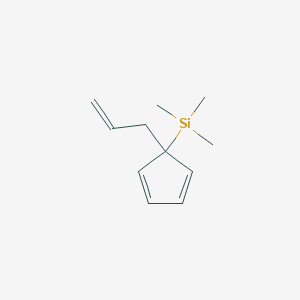 Trimethyl[1-(prop-2-en-1-yl)cyclopenta-2,4-dien-1-yl]silane