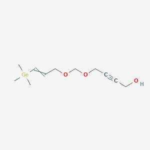 4-({[3-(Trimethylgermyl)prop-2-EN-1-YL]oxy}methoxy)but-2-YN-1-OL