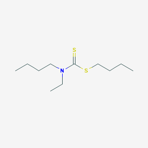 molecular formula C11H23NS2 B15449447 Butyl butyl(ethyl)carbamodithioate CAS No. 62603-61-6