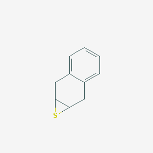 molecular formula C10H10S B15449487 1a,2,7,7a-Tetrahydronaphtho[2,3-b]thiirene CAS No. 62349-93-3