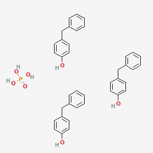 Phosphoric acid--4-benzylphenol (1/3)