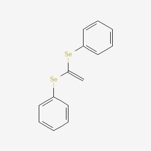 1-Phenylselanylethenylselanylbenzene