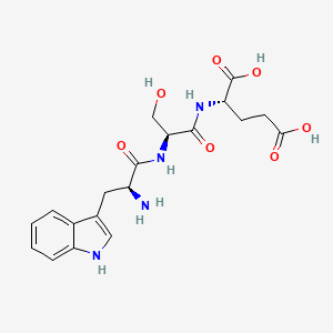 molecular formula C19H24N4O7 B15449633 Trp-Ser-Glu CAS No. 62568-64-3