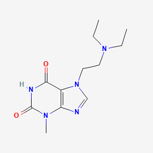 7-[2-(Diethylamino)ethyl]-3-methylpurine-2,6-dione